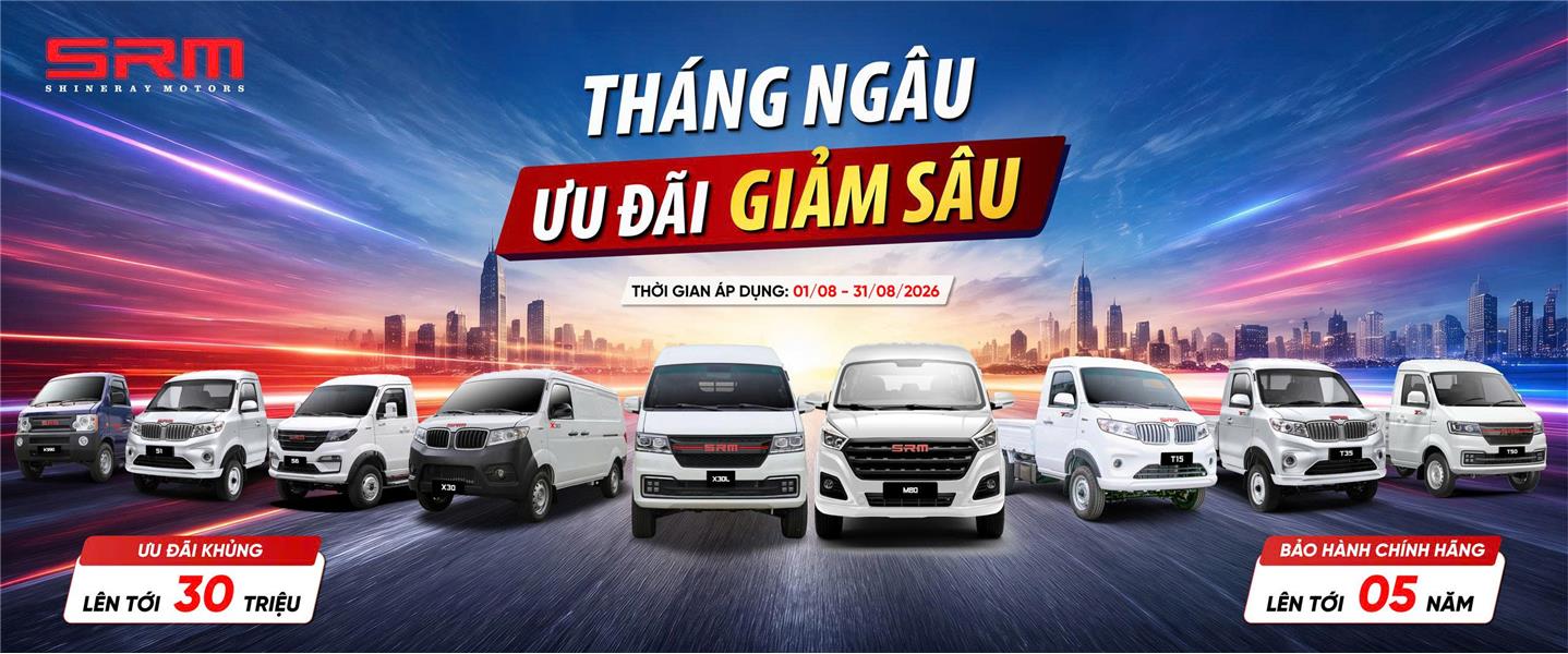 Khuyến mại SRM Tháng 8.2026